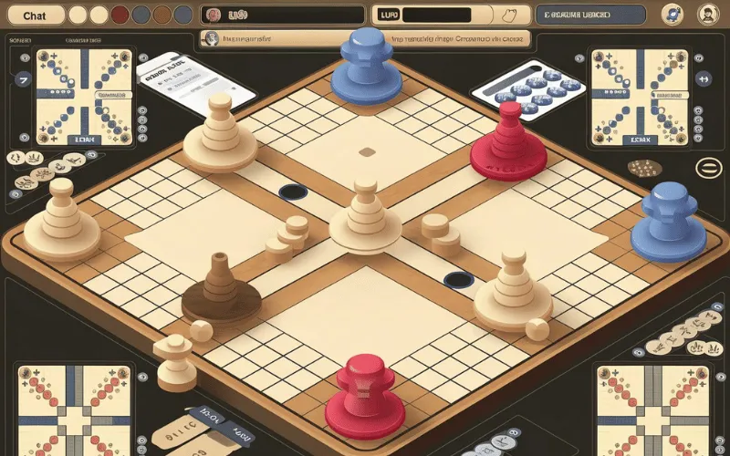 Wooden Ludo