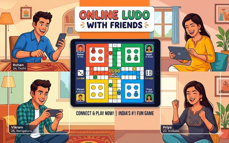 online ludo with friends​ at Ludo Club featured image